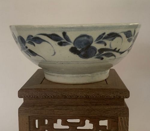 Ming blue and white bowl