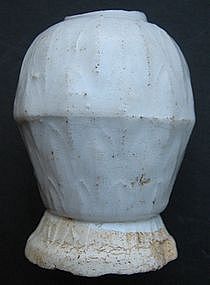 Late Sung Yuan White Glaze Vase