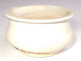 Late Ming Early Qing Blanc de Chine Censer