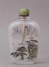 CHINESE INSIDE PAINTING SNUFF BOTTLE