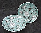 CHINESE QING DYNASTY PORCELAIN FRUIT STANDS