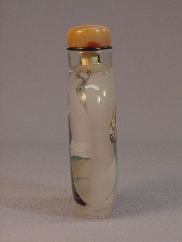 Chinese glass inside painting snuff bottle