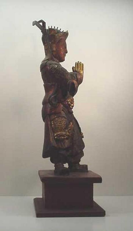 Chinese Wood Temple Guard