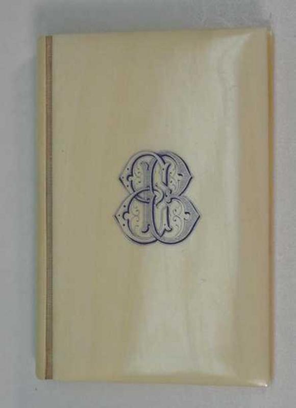 Ivory Notebook cover (Victorian era)