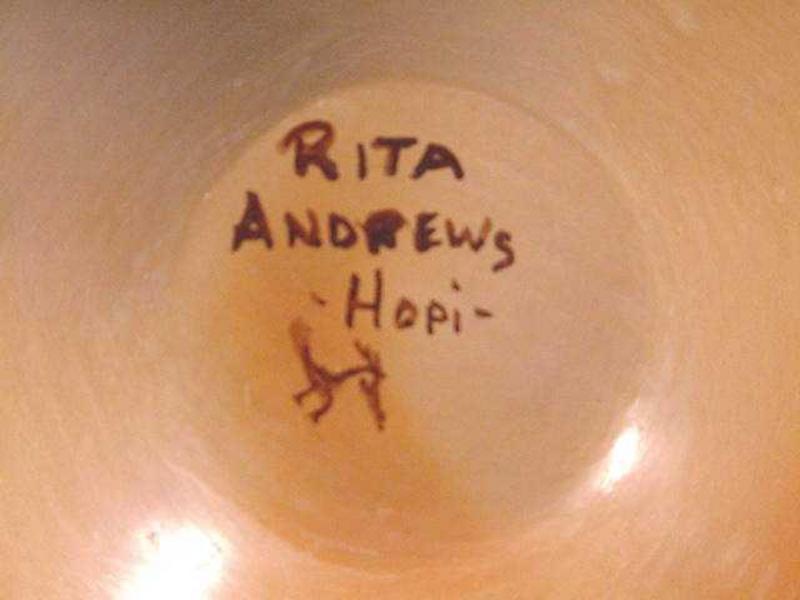 Hopi pot by Rita Andrews