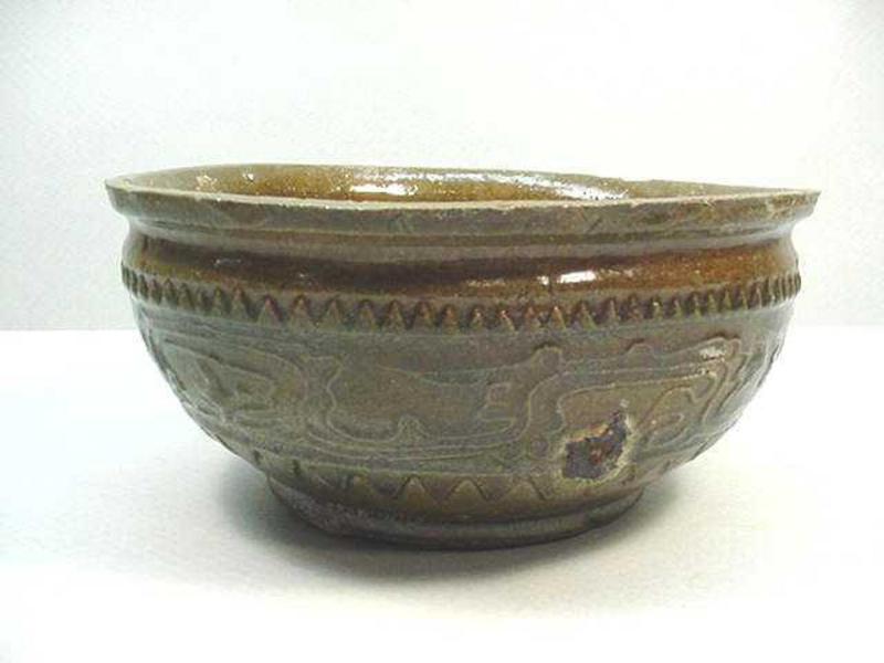 Chinese Han Green Glazed Bowl