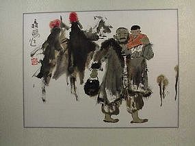 Chinese Brush Painting by NIE OU