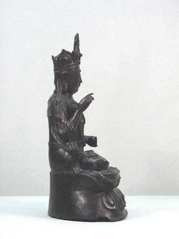 Nepal 18th Century Bronze Buddha Statue