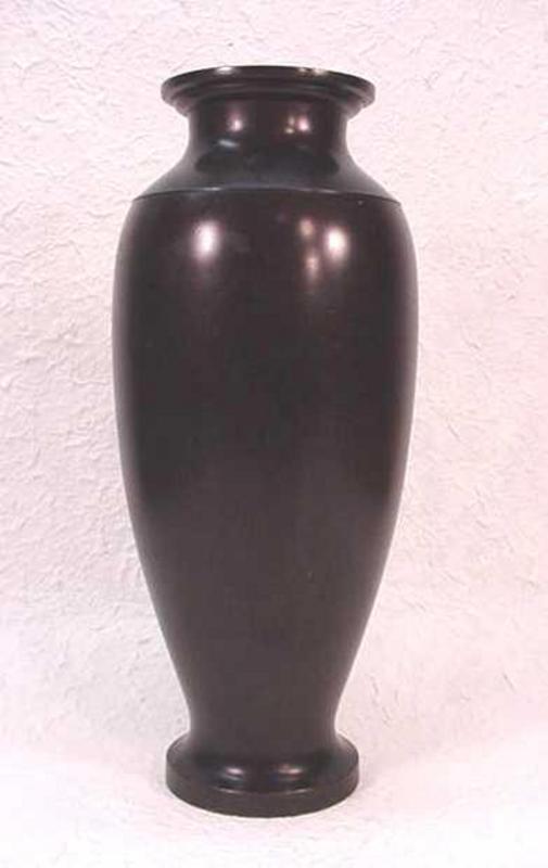 Japanese Bronze and Silver Vase