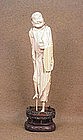 Chinese Ivory Statue