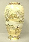 JAPANESE SATSUMA VASE