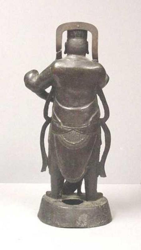 CHINESE MING DYNASTY BRONZE GUARDIAN #1