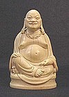 CHINESE IVORY BUDDHA STATUE