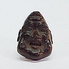 19TH C. JAPANESE CARVED WOOD NETSUKE