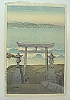 JAPANESE WOODBLOCK PRINT BY HASUI
