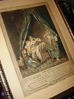 Antique Hand Colored Engraving~Etching LE LEVER