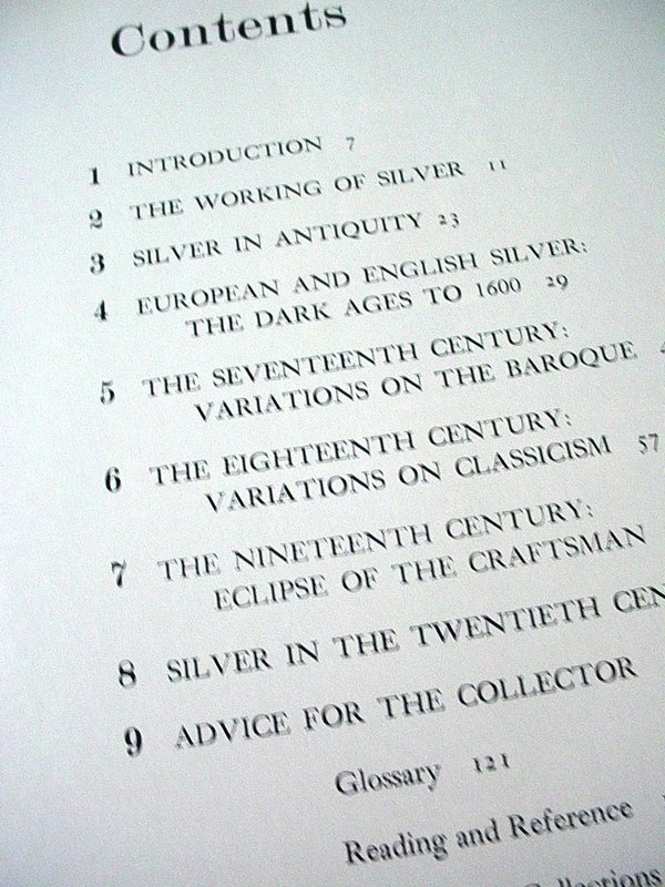 SILVER~Smithsonian Antiques Library Cooper-Hewitt HC/DJ