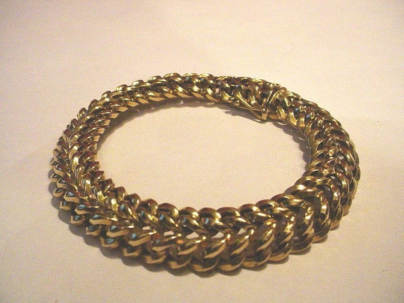 18k Gold European Bracelet