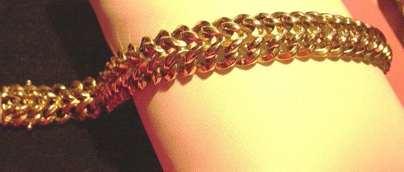 18k Gold European Bracelet