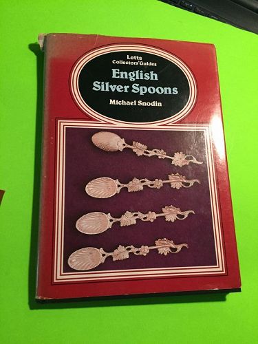 English Silver Spoons~Michael Sodin 1982 HC/DJ