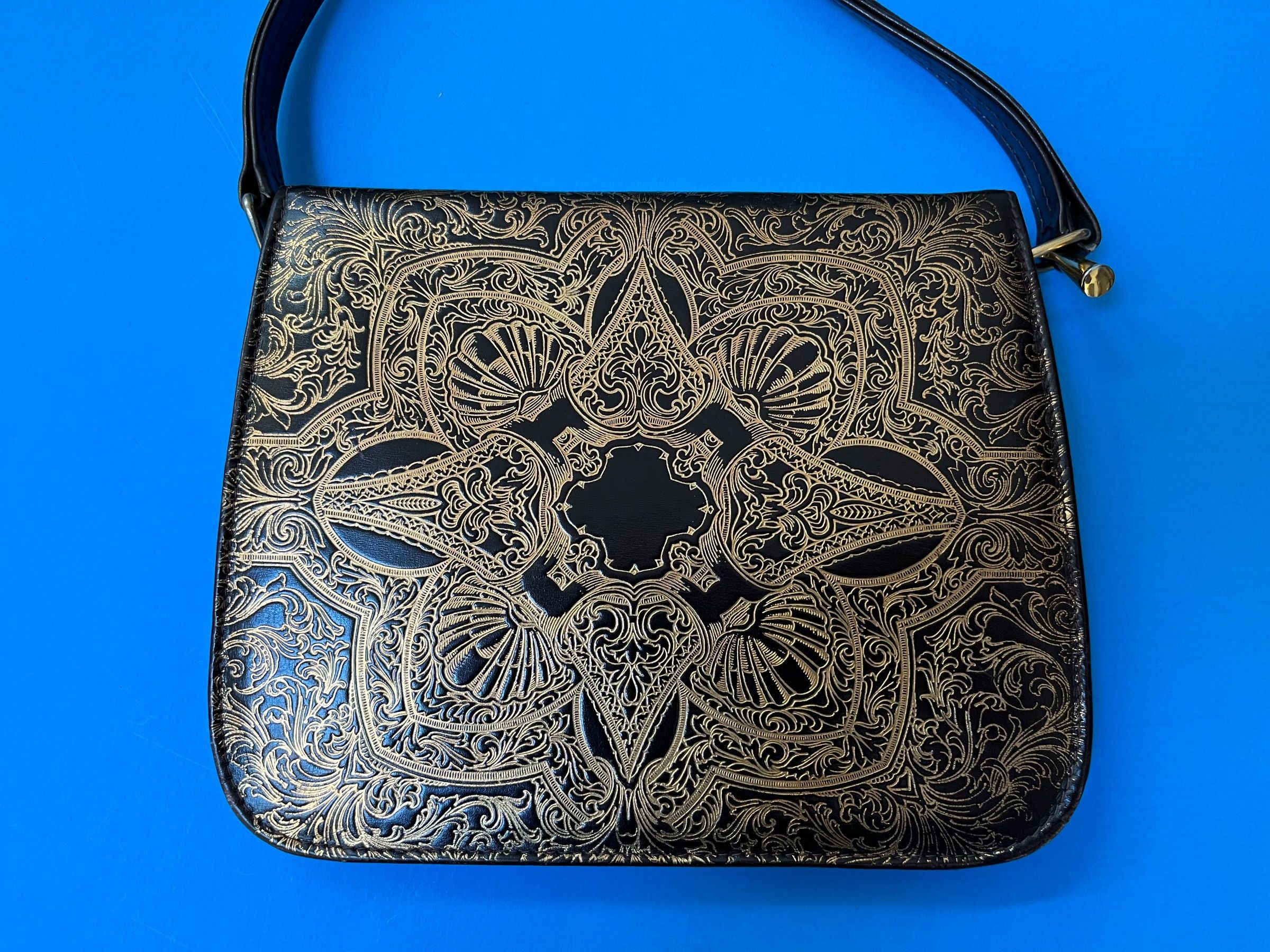 Florentine Gilt Leather Handbag