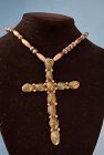 Evelyn Anderson Navajo~ Oversized Turquoise Sterling Cross