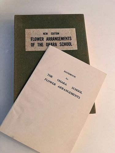 1st Ed Flower Arrangements of the OHARA School~ 1952