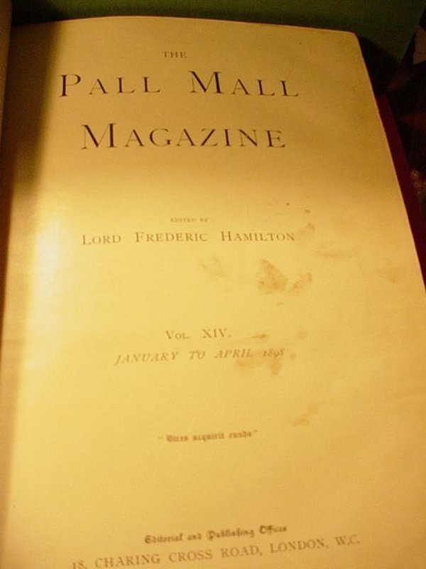 Pall Mall Magazine Vol. XIV ~ Jan~April 1898