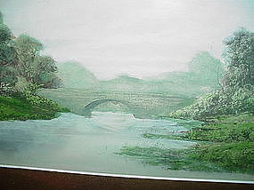 Late 19thC Landscape Watercolor~ T. Swinburne