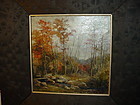 Fall Landscape ~  Emma Lavinia Swan (1853-1927)