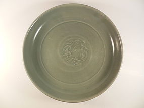 Ming Green Celadon Charger