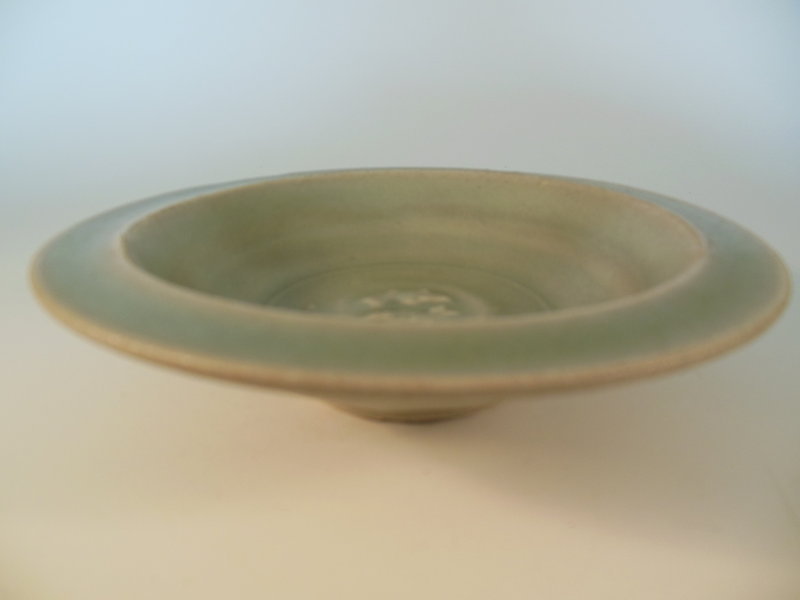 Song Green Celadon Twin Fish Plate