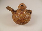 Tang Dynasty Brown Glaze Ewer