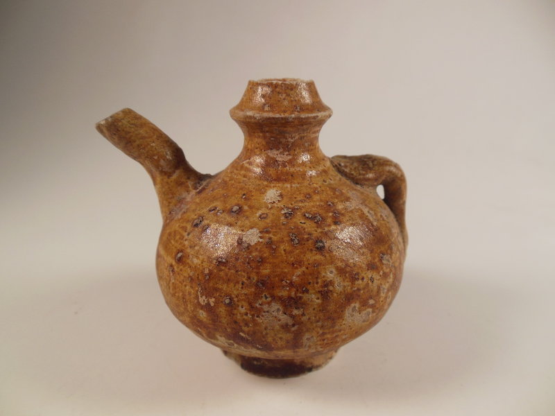 Tang Dynasty Brown Glaze Ewer