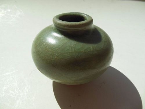 Song Dynasty Green Celadon Jar