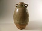 Sawankhalok Green Celadon Bottle