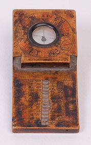 Antique Chinese Geomancy Compass