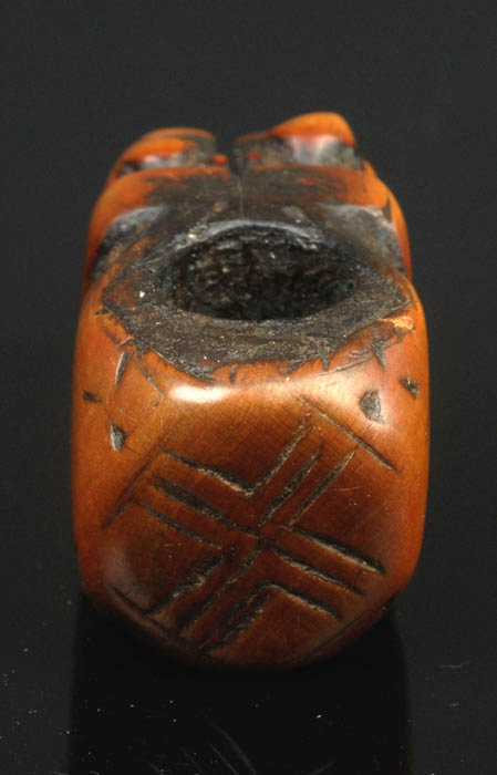 Antique Chinese Pipe Ornament