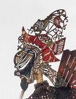 Antique Chinese Leather Shadow Puppet