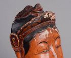 Antique Chinese Nuo Mask of Xienfang Xiaojie