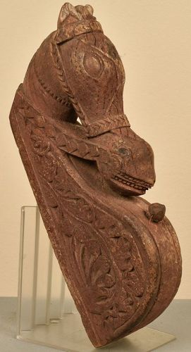 Nepalese Wooden Horse Head