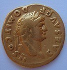 A ROMAN GOLD AUREUS OF DOMITIAN
