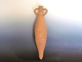 AN EXTREMELY RARE HERODIAN TERRACOTTA AMPHORA