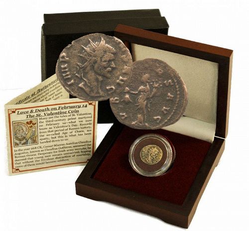 LOVE AND DEATH ON FEBRUARY 14TH: THE SAINT VALENTINE COIN