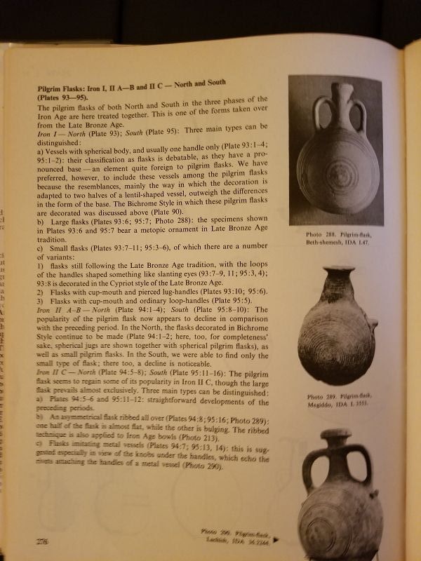 A HOLY LAND TERRACOTTA PILGRIM FLASK