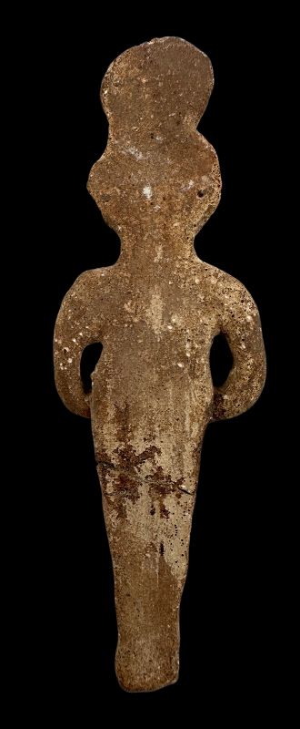 A SYRO-HITTITE TERRACOTTA ASTARTE FIGURE