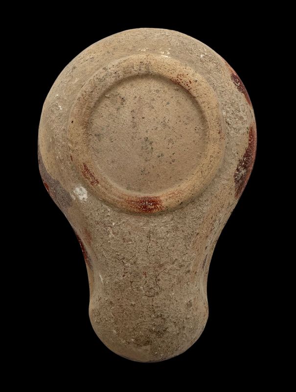 A BEIT-NATIF TERRACOTTA OIL LAMP