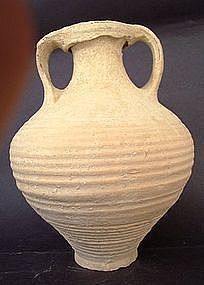 A ROMAN POTTERY AMPHORA FROM THE HOLY LAND