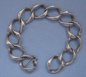 Sterling Handmade Link Bracelet