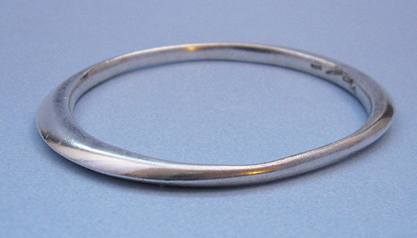 Mexican Sterling Modernist Bangle